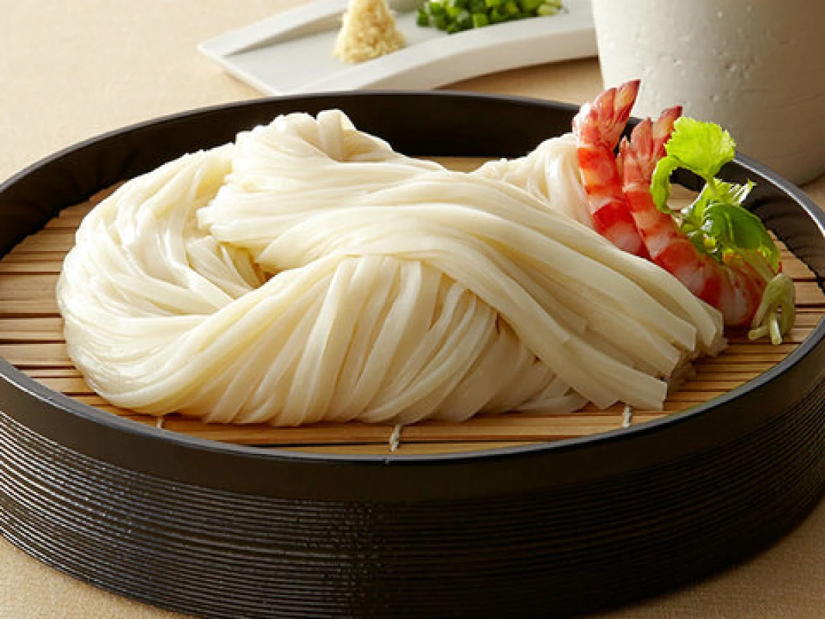 17235x12 【送料無料】 冷凍稲庭風うどん (220gx5玉)x12袋 サンデリックフーズ [ケース販売]