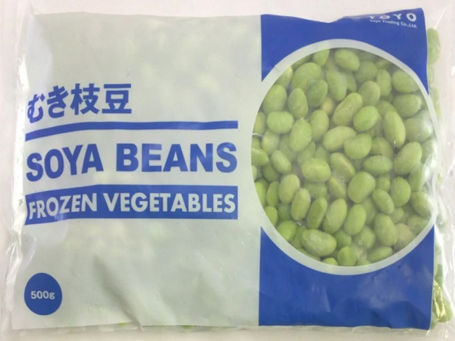11455　むき枝豆　500ｇ　東洋貿易