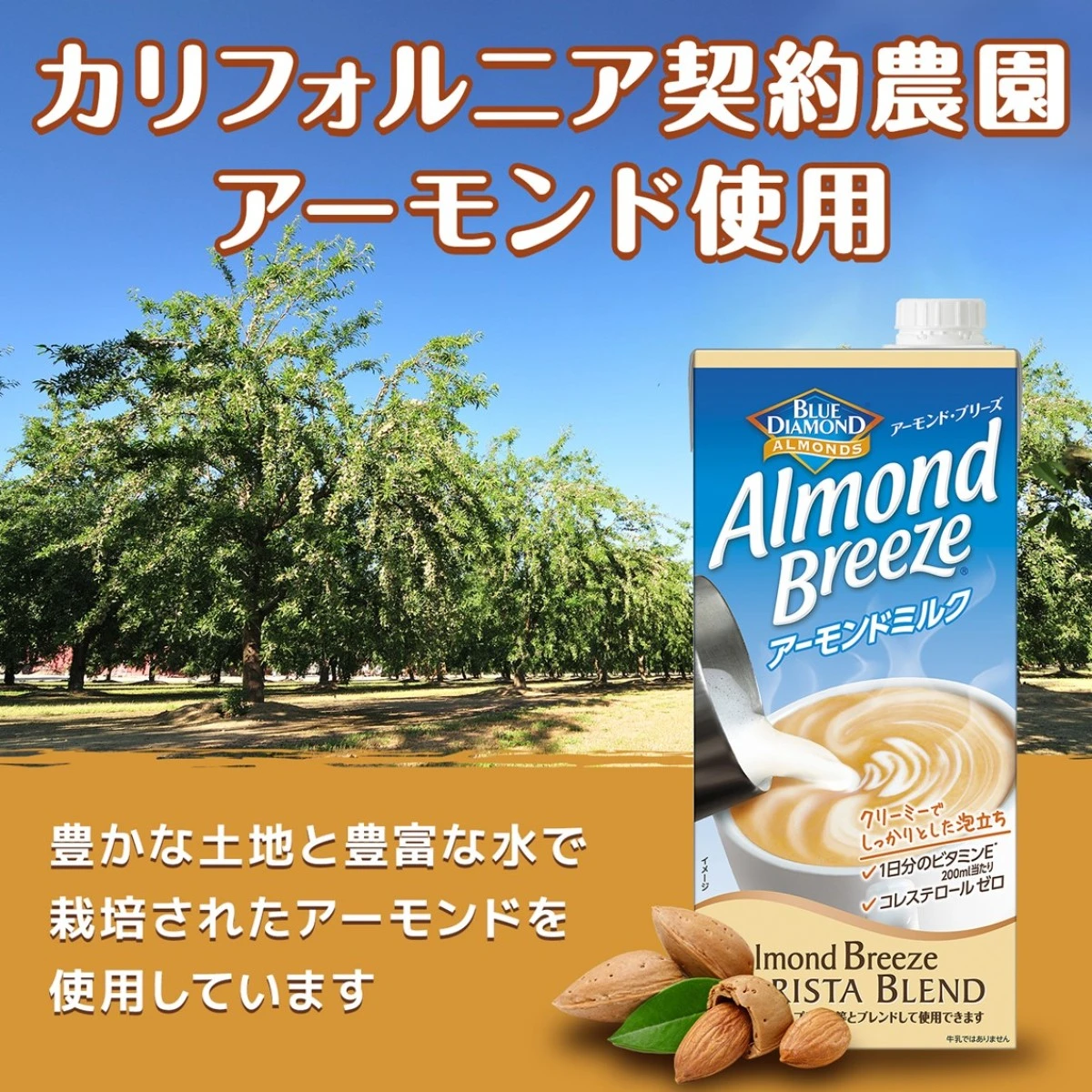 35382x6 【送料無料】 アーモンド・ブリーズ バリスタブレンド 1L×6本 カゴメ