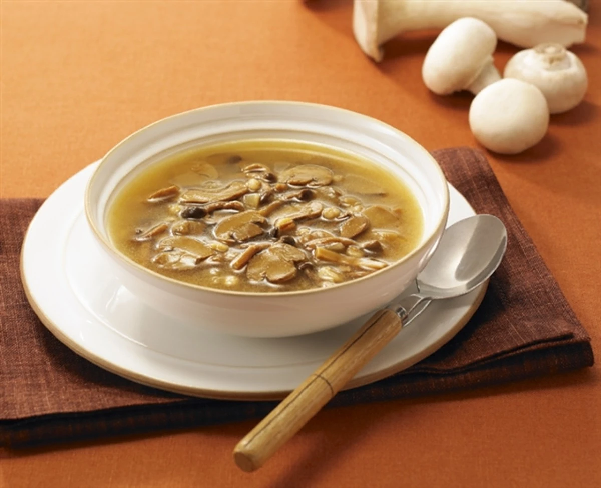 野菜たっぷり きのこのスープ