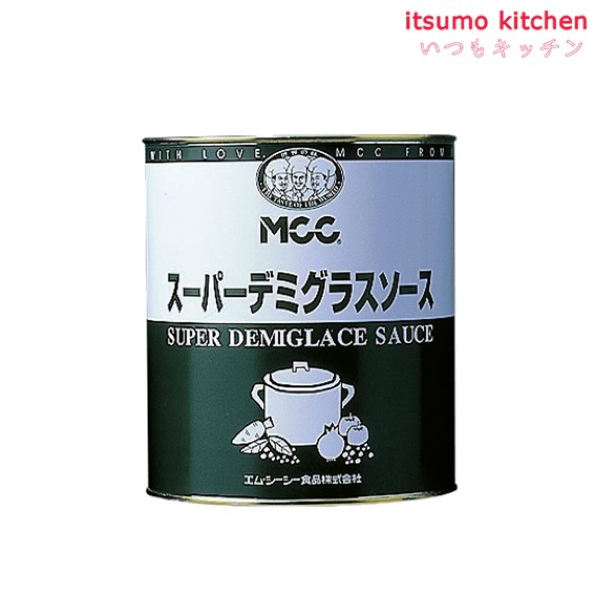 スーパーデミグラスソース ２号缶(840g)x12缶 エム・シーシー食品