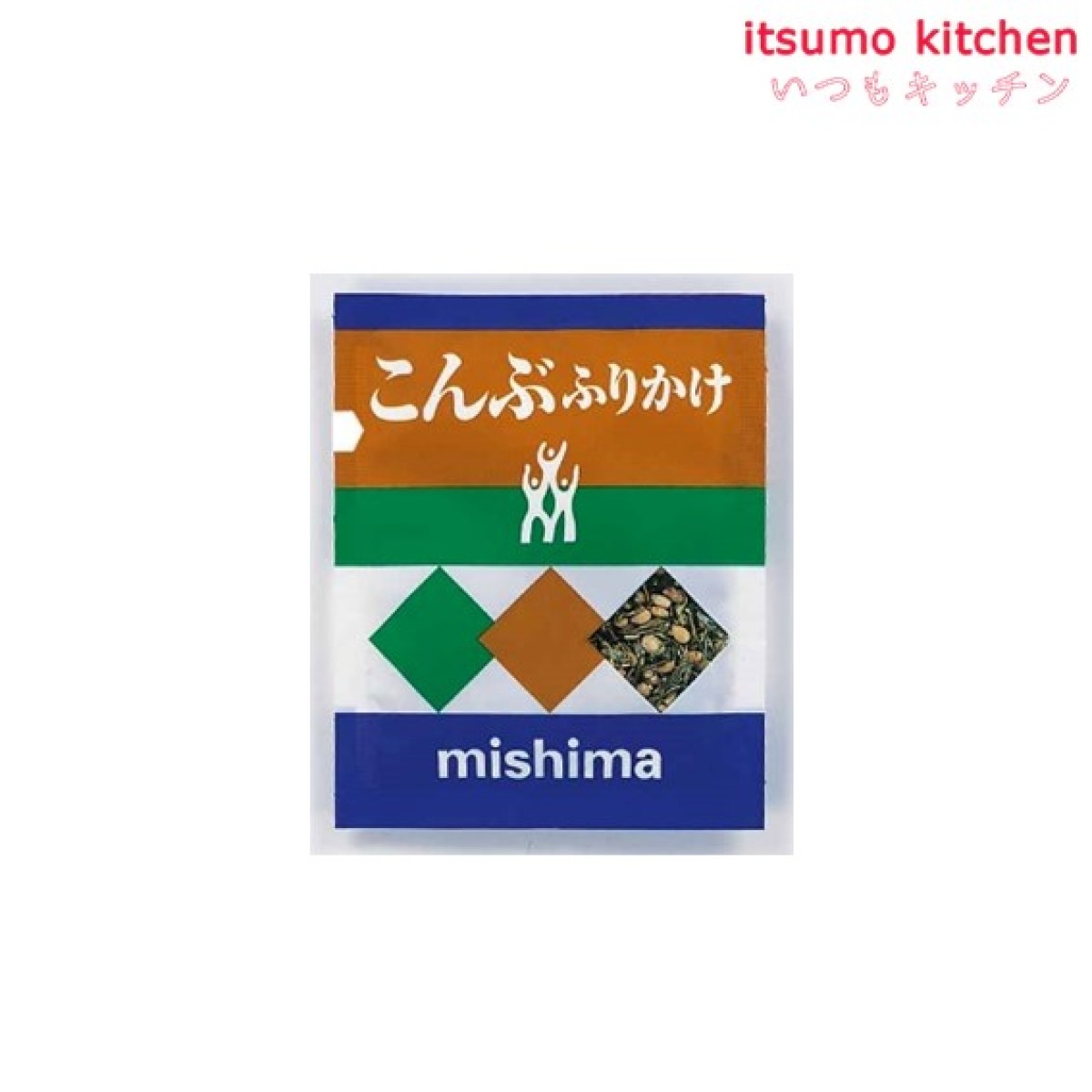 236001x25【送料無料】こんぶふりかけ (2gx40)x25袋 三島食品 - いつも