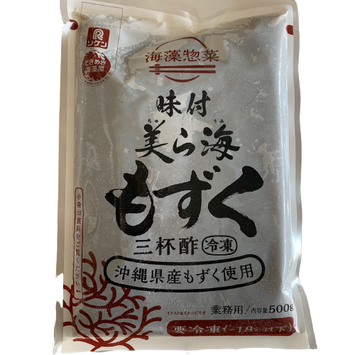 海藻惣菜 味付美ら海もずく 三杯酢 冷凍 500g 理研ビタミン いつもキッチン