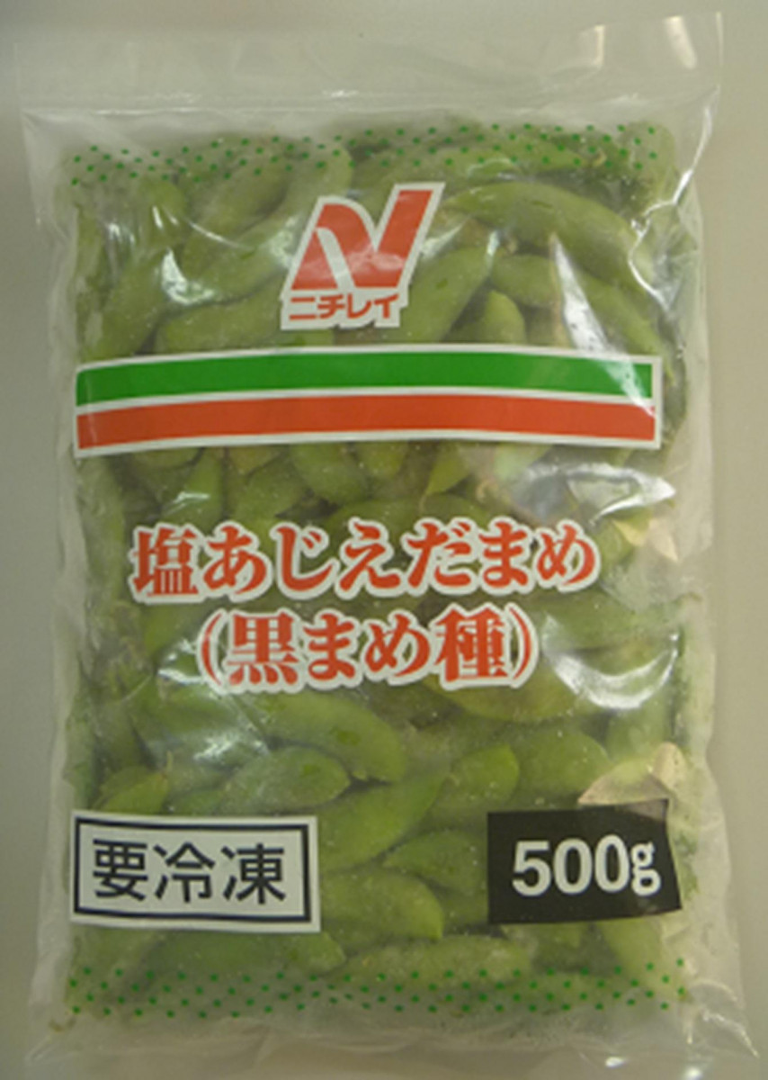 塩あじ枝豆(黒まめ種)　いつもキッチン　500g　ニチレイフーズ　11474　台湾産