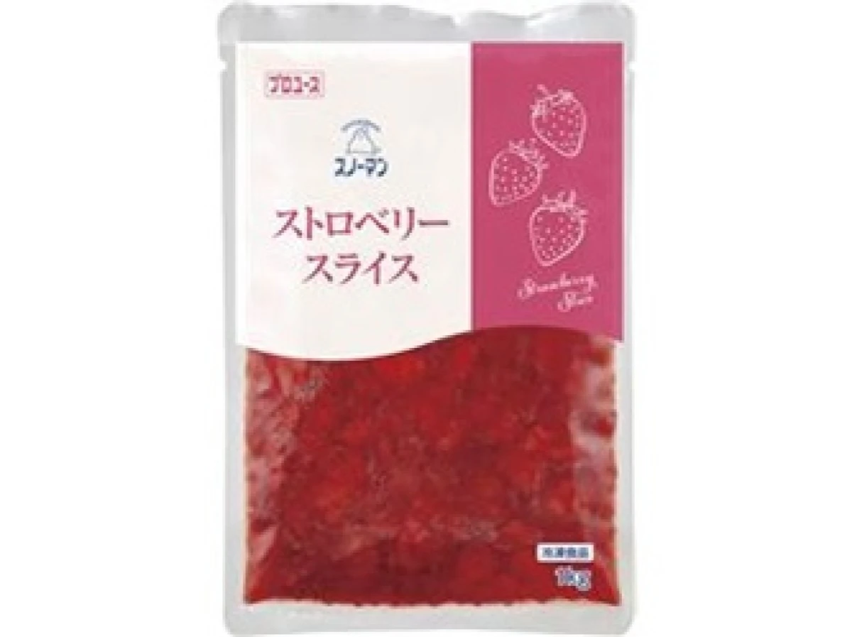 16015 スノーマン ストロベリースライス  1kgx10袋 キユーピー キューピー