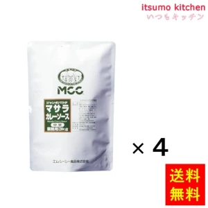 91036x4【送料無料】　マサラカレーソース　中辛   3kgx4袋 エム・シーシー食品