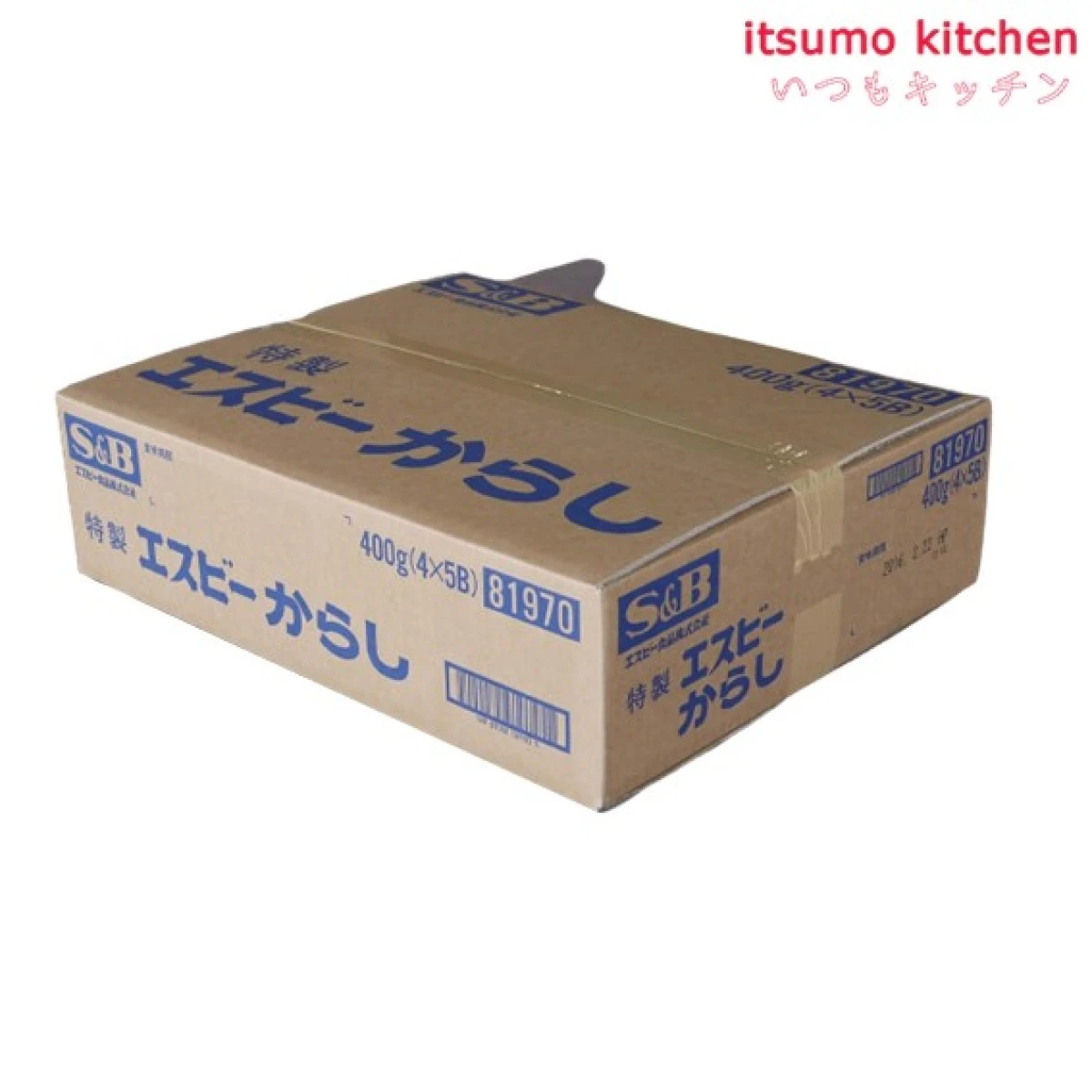 214076x20【送料無料】Ｓ＆Ｂ　からし　400gx20缶 エスビー食品