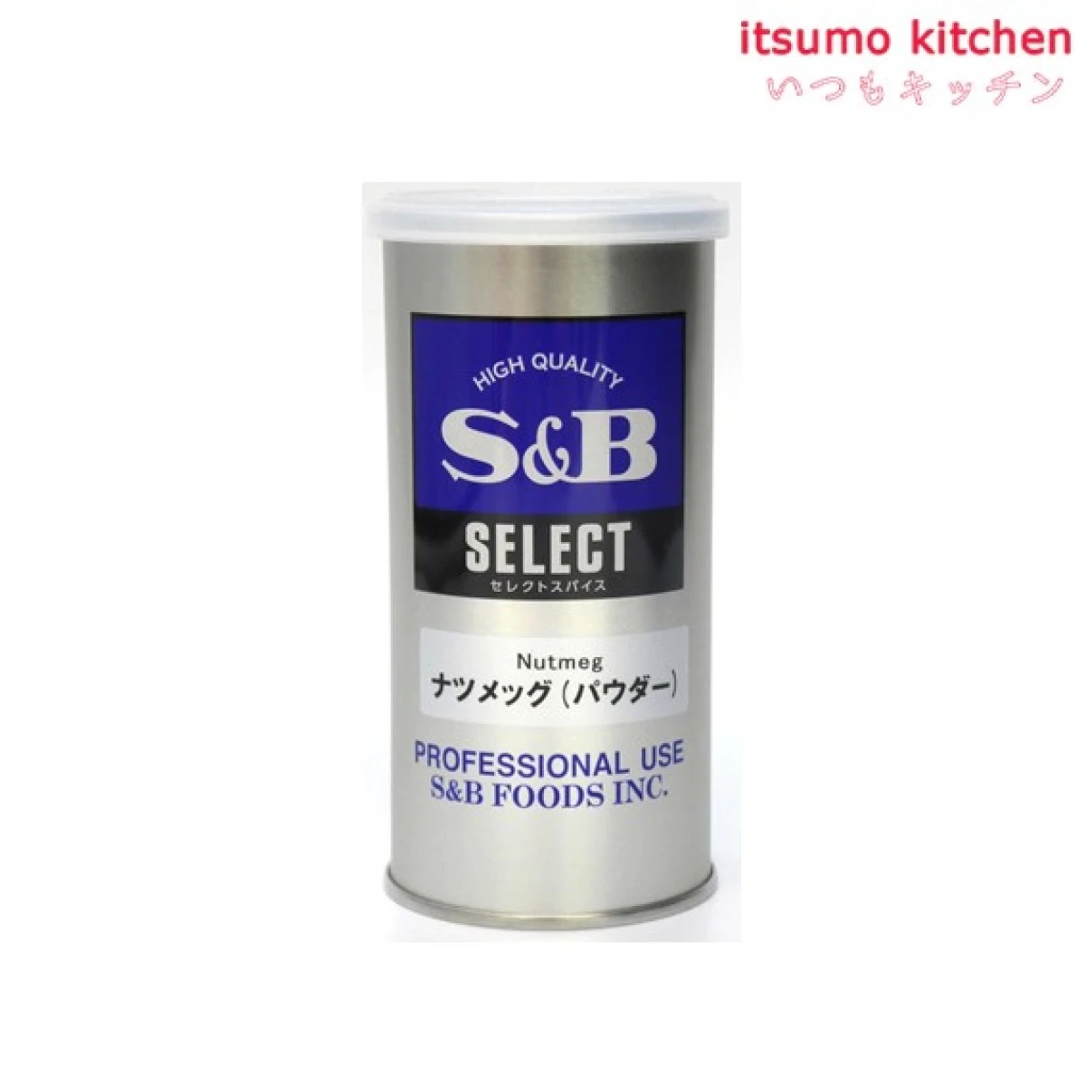 214193 セレクト ナツメッグ（パウダー）Ｓ缶 100g エスビー食品