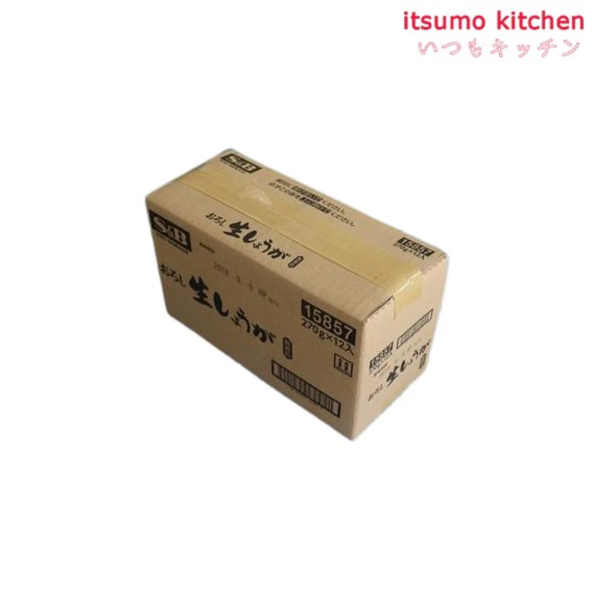 216446x12【送料無料】おろし生しょうが 270g（無着色） 270gx12本 エスビー食品