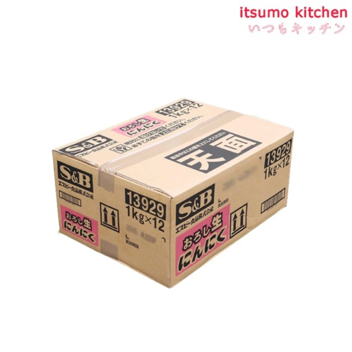 217011x12【送料無料】おろし生にんにく１ＫＧ 1kgx12個 エスビー食品