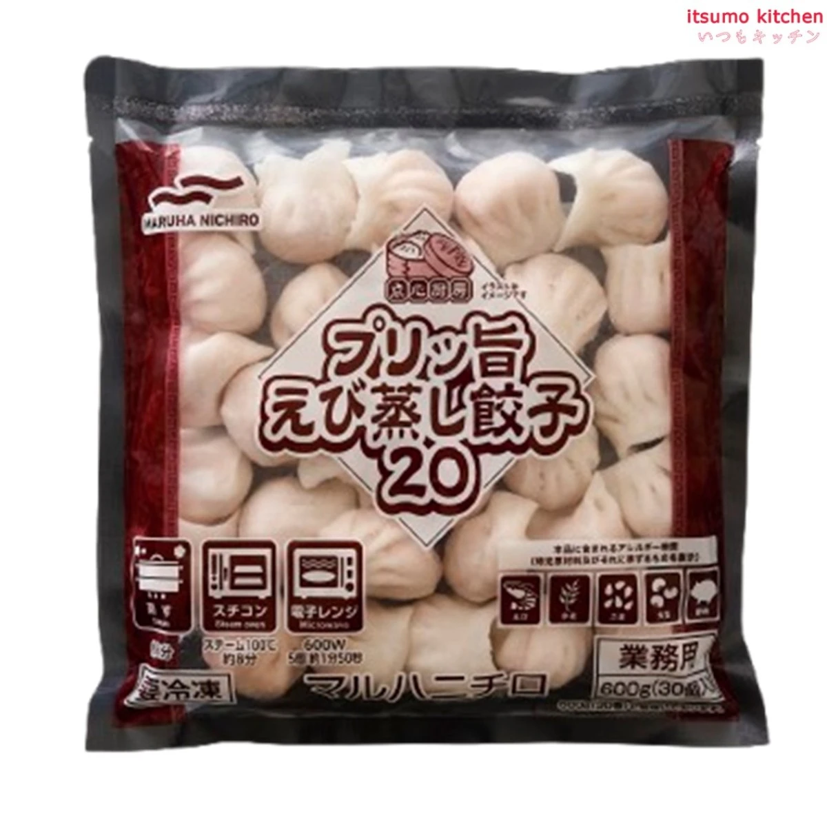 23581 点心厨房 プリッ旨えび蒸し餃子20 600g(30個入) マルハニチロ