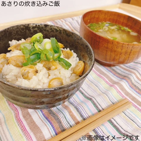 12842 蒸しあさりむき身 S 500g 大冷