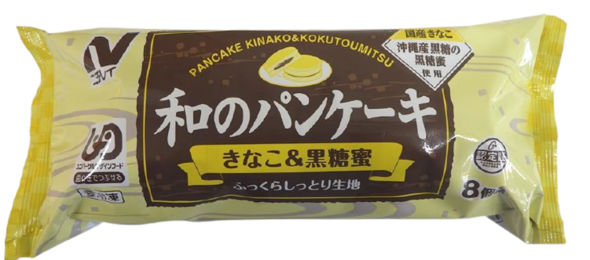 26426 和のパンケーキ(きなこ＆黒糖蜜) 200g(8個入) ニチレイフーズ