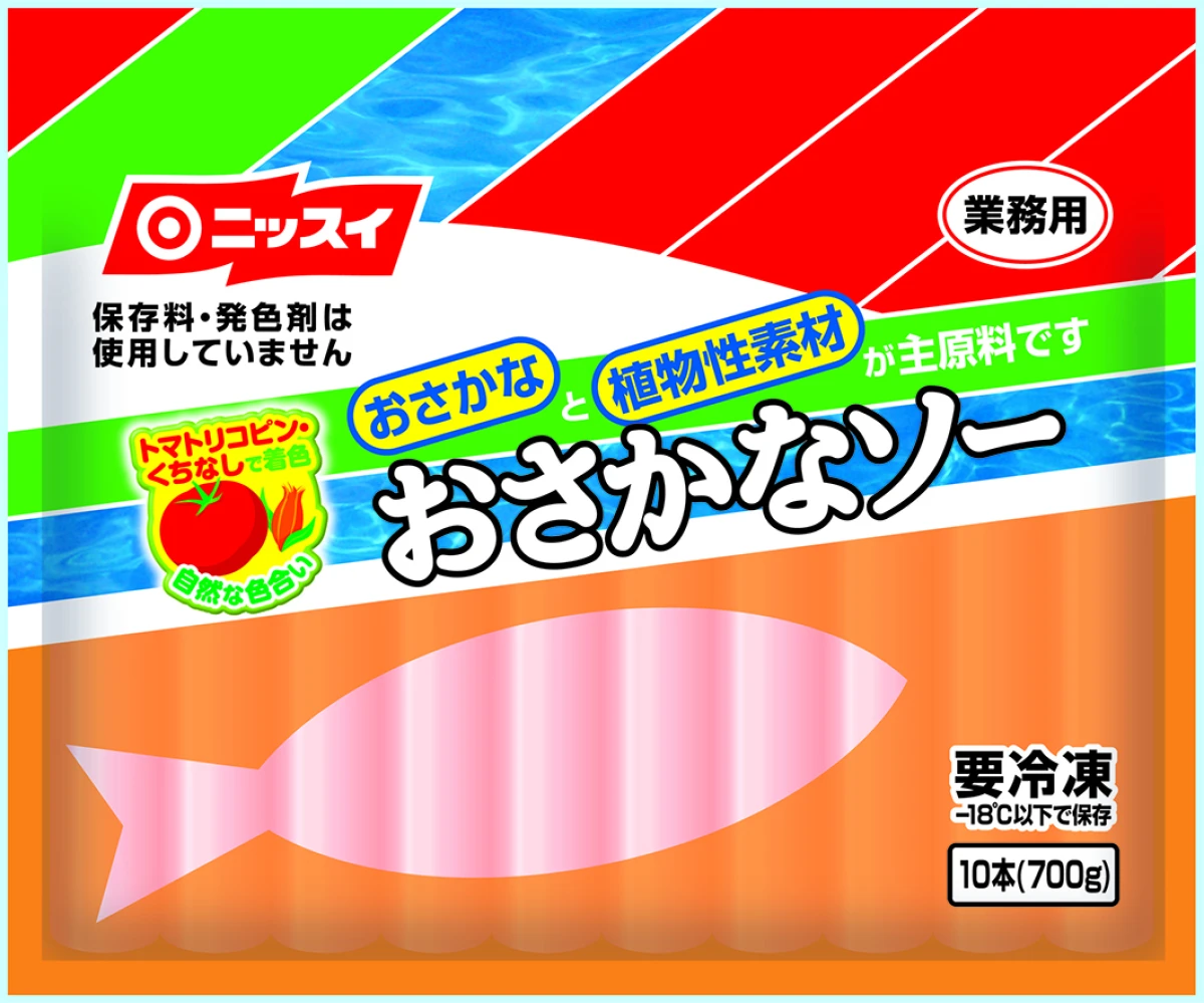 25138 おさかなソー１本 700g(10本) 日本水産