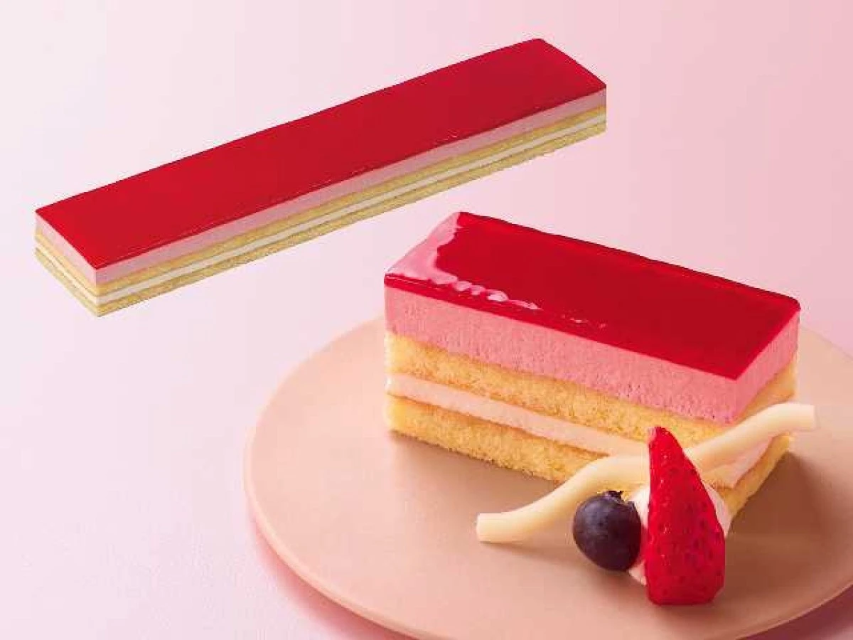 27699x18 【送料無料】 フリーカットケーキ 福岡県産あまおうのムース 450g×18個 味の素冷凍食品