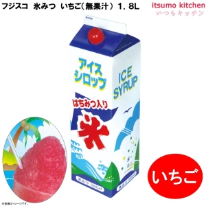 223330 氷みつ イチゴ (無果汁) 1.8L フジスコ