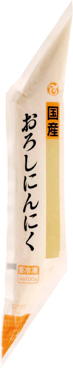 216663 冷凍国産おろしにんにく 100g テーオー食品