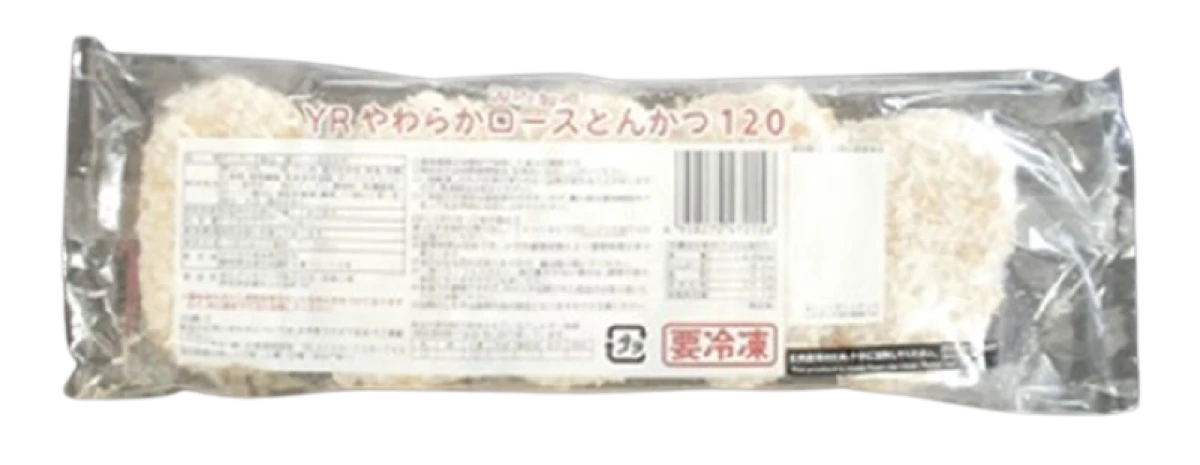 24905 YRやわらかロースとんかつ120 1.2kg(10枚入) ヤマガタ食品