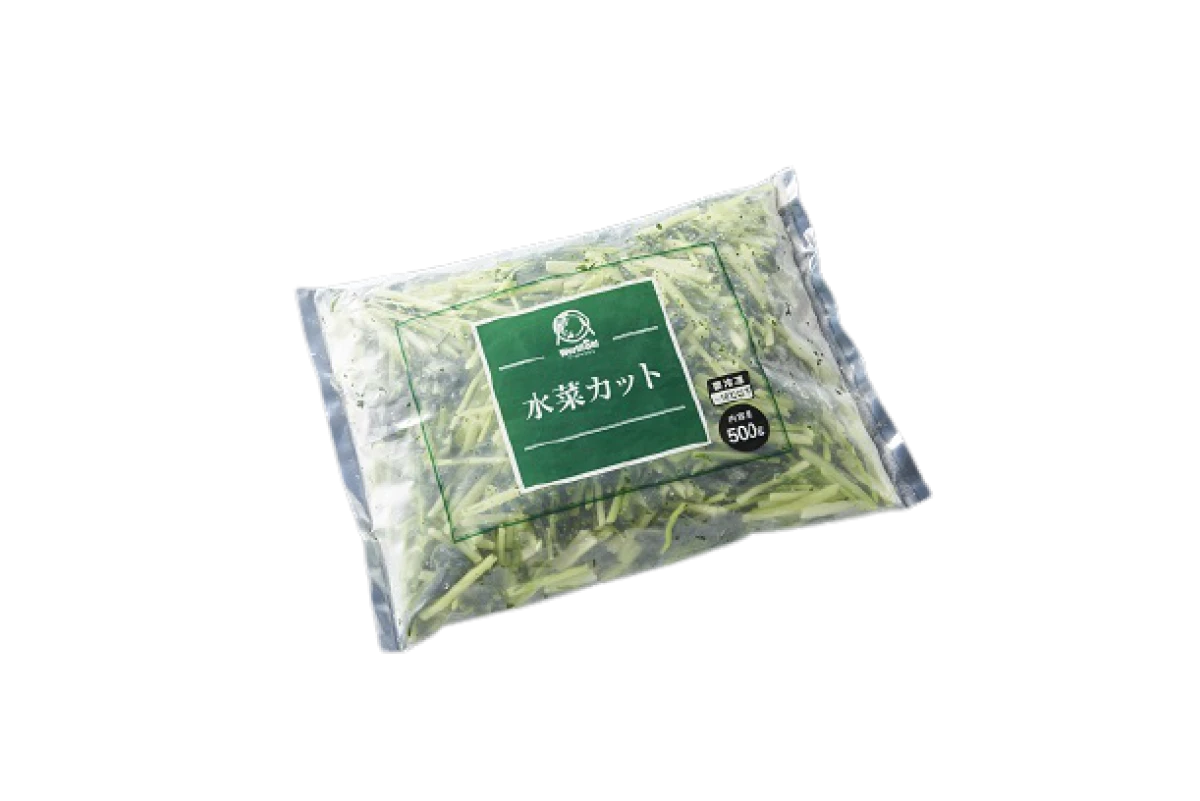 11722  水菜カット IQF 500g 神栄