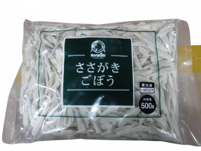 千切りごぼう Iqf 500g 神栄 いつもキッチン