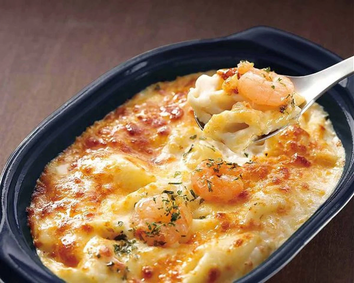 26277x40 【送料無料】FDG 海老とチーズのグラタン 200gx40食　ヤヨイサンフーズ