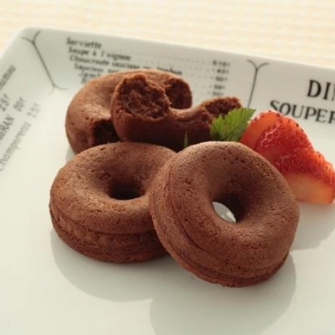 25934 焼きドーナツ チョコ味 25g-10 ケイエス冷凍食品
