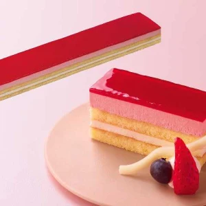 27699 フリーカットケーキ 福岡県産あまおうのムース 450g 味の素冷凍食品
