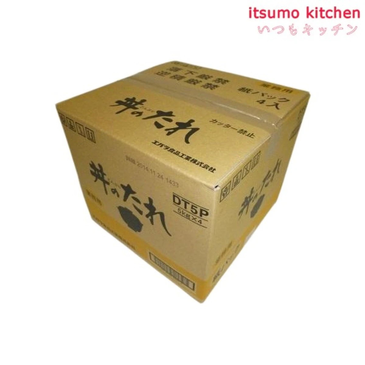 193302x4【送料無料】丼のたれ（紙パック） 5kgx4箱 エバラ食品工業