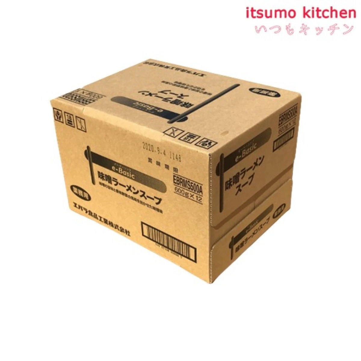 195576x12【送料無料】e-Basic 味噌ラーメンスープ 600gx12本 エバラ食品工業