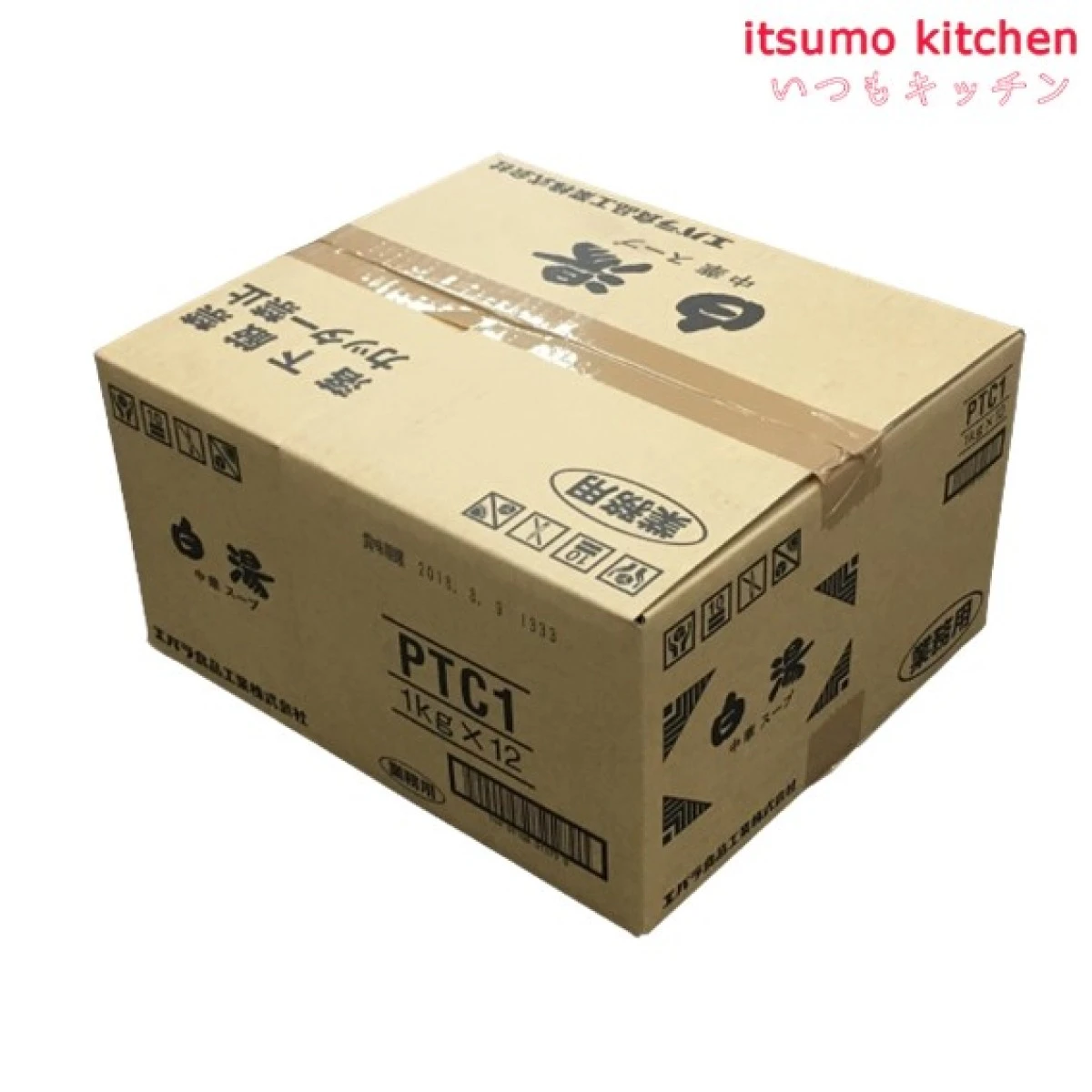 195631x12【送料無料】白湯 中華スープ 1kgx12袋 エバラ食品工業