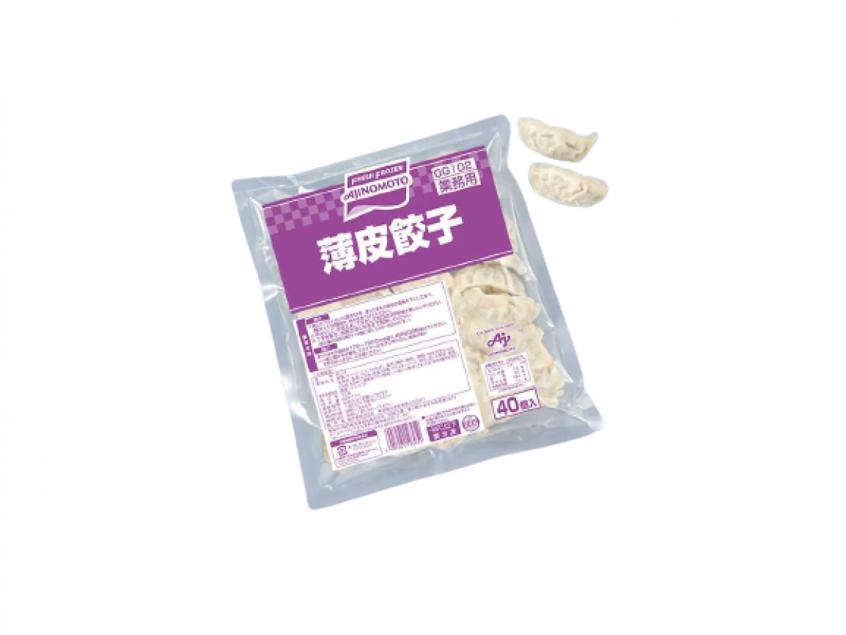 23909 薄皮餃子 600g(40個入) 味の素冷凍食品