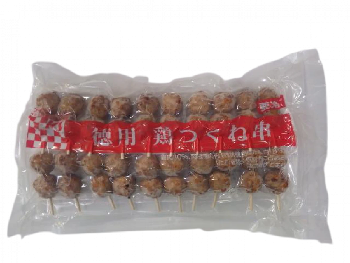24541x20 【送料無料】 徳用鶏つくね串 400g(20串入)×20袋 ケイエス冷凍食品