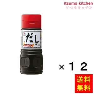 181586x12【送料無料】だしソース  340gx12本 オリバーソース