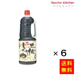 191310x6【送料無料】土佐しょうゆ 1.8Lx6本 キノエネ醤油