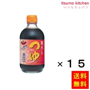 193199x15【送料無料】キノエネつゆ(2倍濃縮) 400mLx15本 キノエネ醤油