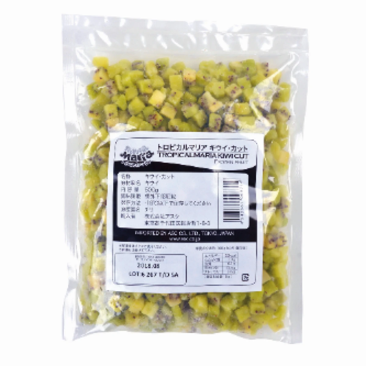 11836  トロピカルマリア チリ産 キウイカット 500g アスク