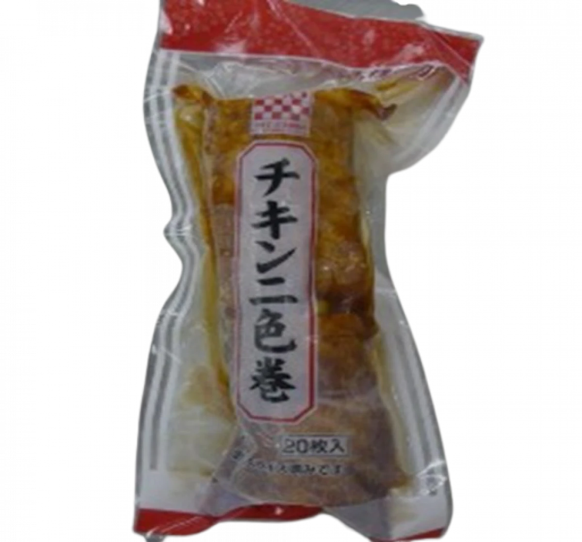 24562 チキン二色巻（スライス）220g(20切入) ケイエス冷凍食品