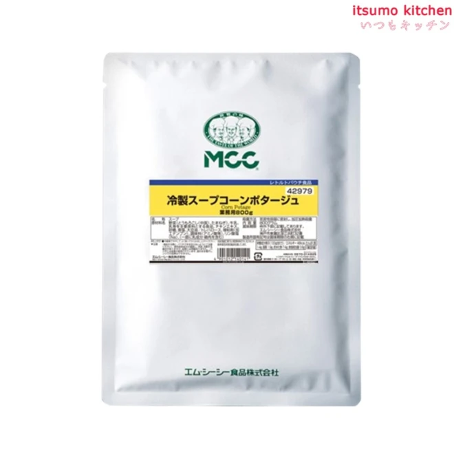 95057 冷製スープ コーンポタージュ 800g エム・シーシー食品