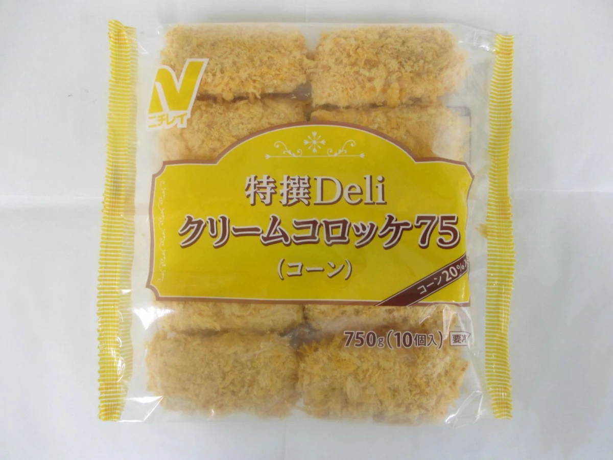 21664 特選Deli クリームコロッケ コーン 750g(10個入) ニチレイフーズ