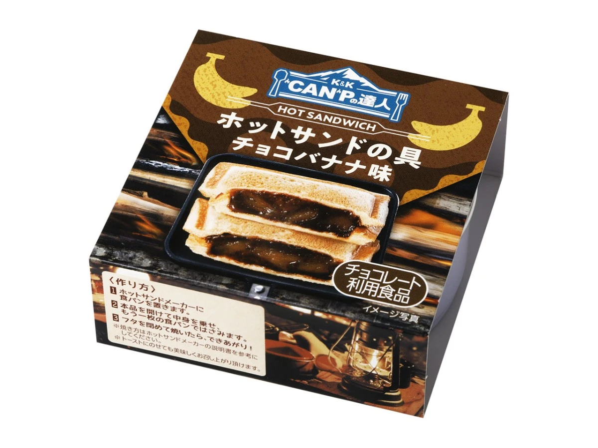 96094 K&K CANPの達人 ﾎｯﾄｻﾝﾄﾞの具 ﾁｮｺﾊﾞﾅﾅ味 85g 国分グループ本社