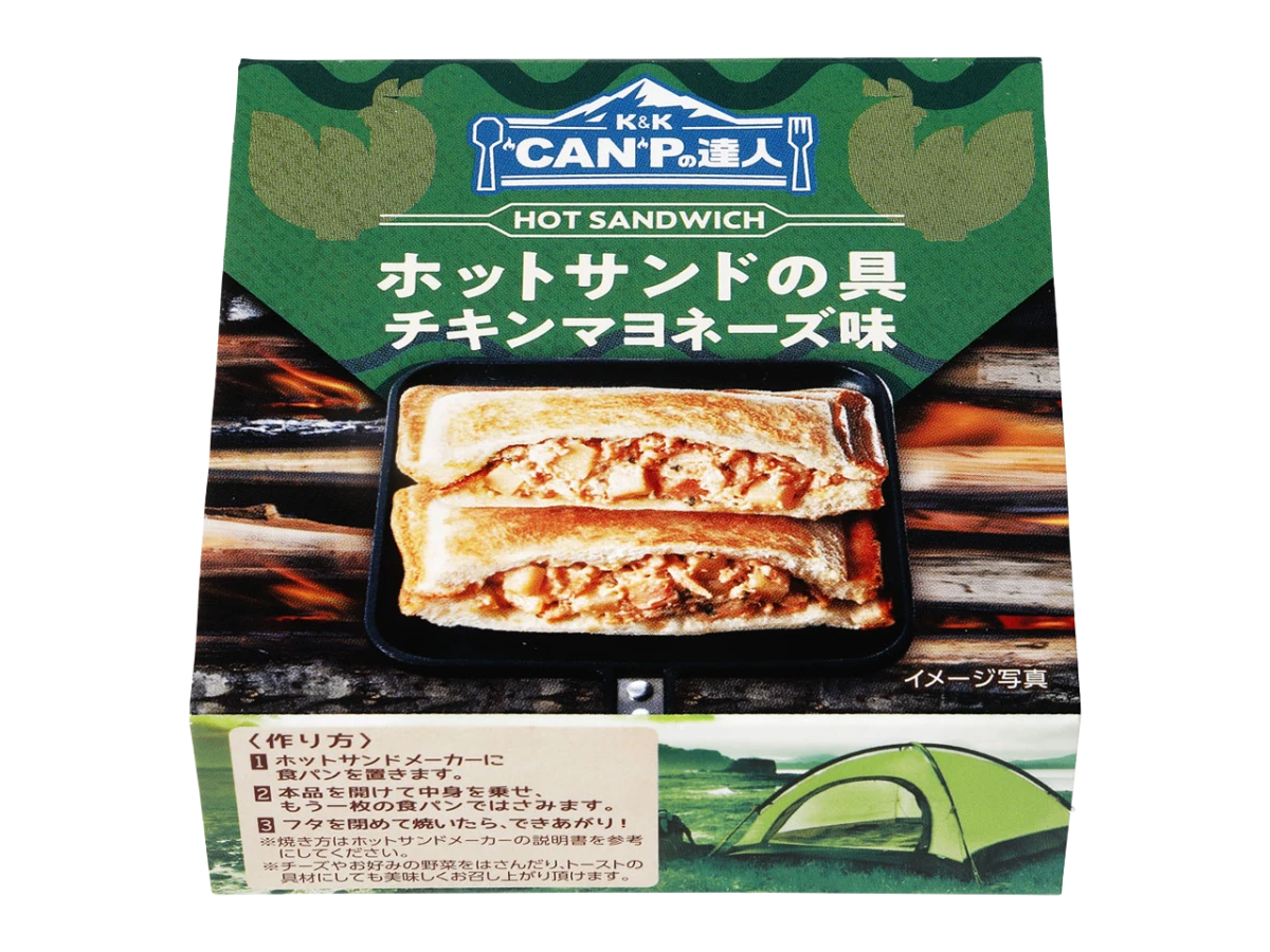 96100 K&K CANPの達人 ﾎｯﾄｻﾝﾄﾞの具ﾁｷﾝﾏﾖﾈｰｽﾞ味 70g 国分グループ本社