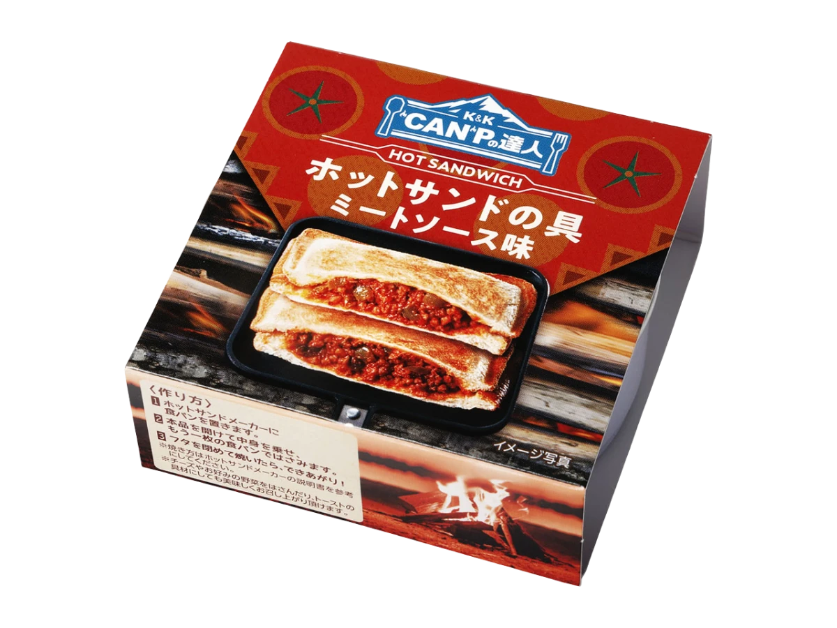 96101 K&K CANPの達人 ﾎｯﾄｻﾝﾄﾞの具 ﾐｰﾄｿｰｽ味 70g 国分グループ本社