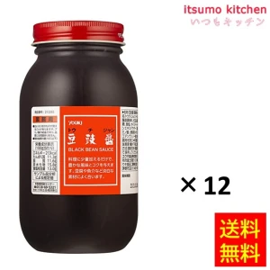 195876x12【送料無料】豆鼓醤 1kgx12瓶 ユウキ食品