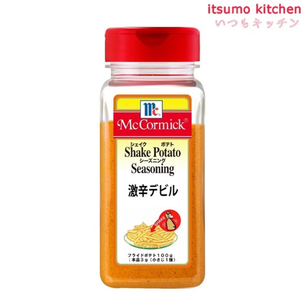 215090 ポテトシーズニング 激辛デビル 310g マコーミック ユウキ食品