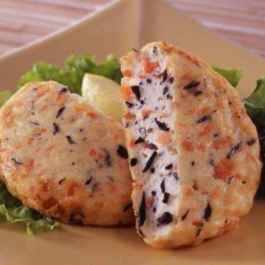 24574x12 【送料無料】 豆腐とすり身のふわふわ揚げ(ひじき) 1.08kg(12ｺ)×12袋 ケイエス冷凍食品