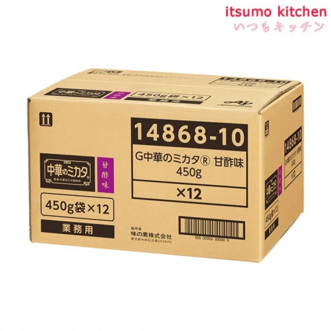 202245x12 【送料無料】業務用「中華のミカタ」甘酢味450g袋x12袋 味の素