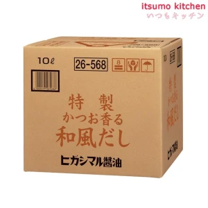 193115【送料無料】特製かつお香る和風だし 10L ヒガシマル醤油