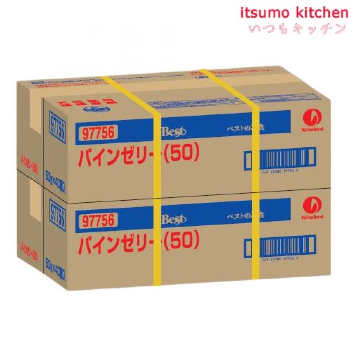 26701x40【送料無料】パインゼリー(50) 50gx40個入 日東ベスト