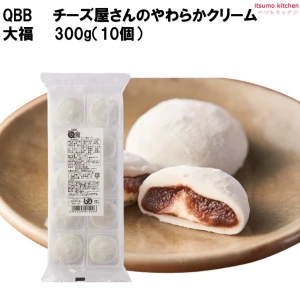 27380 チーズ屋さんのやわらかクリーム大福 300g(10個) ＱＢＢ