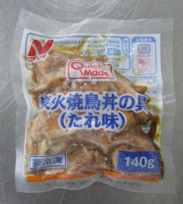 24939 ＱＭ 炭火焼鳥丼の具（たれ味） 140g ニチレイフーズ